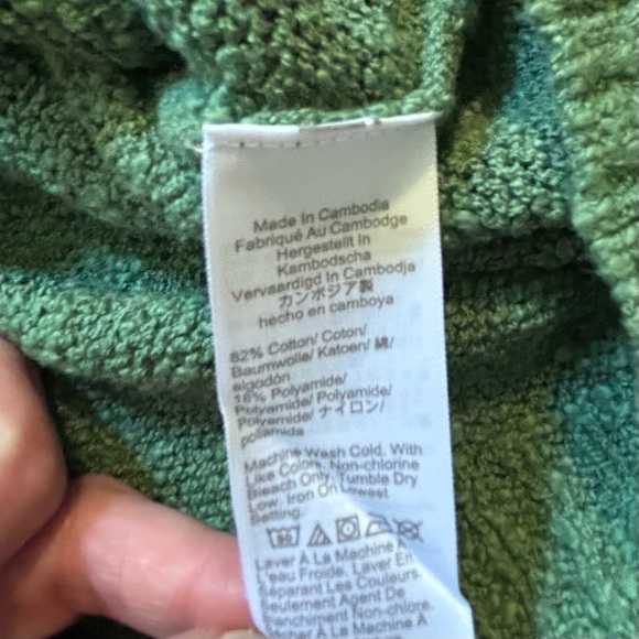 J Crew | NWT Green Beach V-Neck Knit Tank Top Size XS - Picture 6 of 10